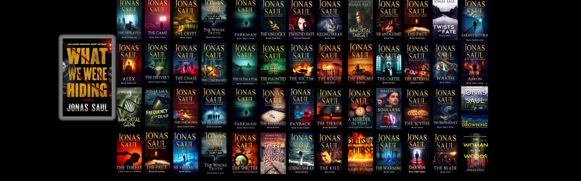 Jonas Saul's Books